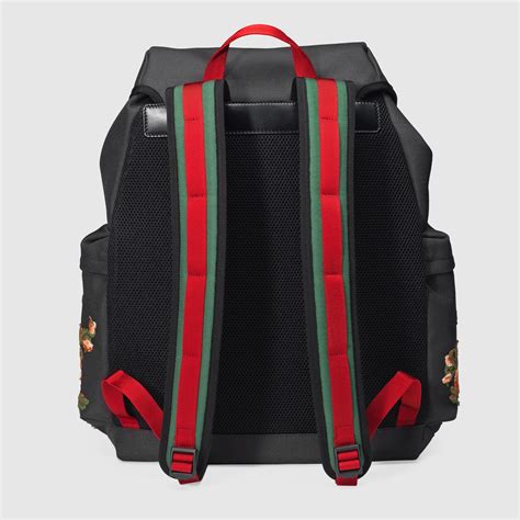 gucci embroidered backpack|gucci crossbody amazon.